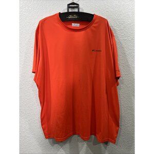 Columbia Hike Crew Omni Wick Short Sleeve T Shirt Mens 4X Breathable Stretch